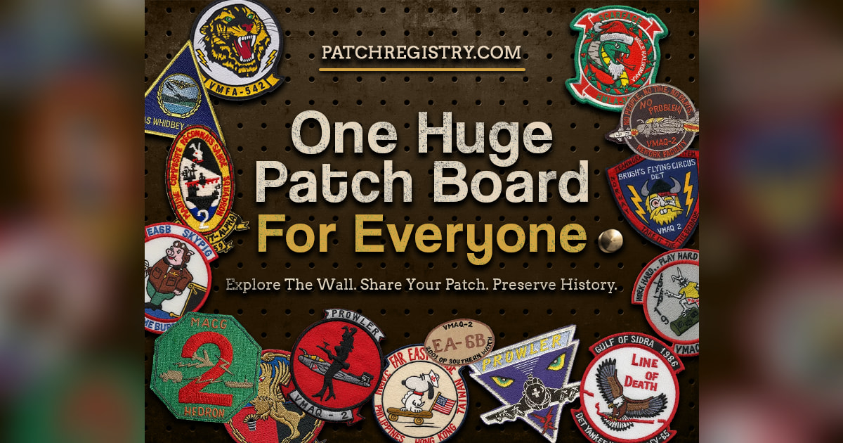 I built an interactive archive where every military/LE/first-responder patch has a story and stored  logo