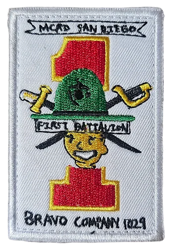 Bravo Co, Platoon 1029 — MCRD San Diego patch