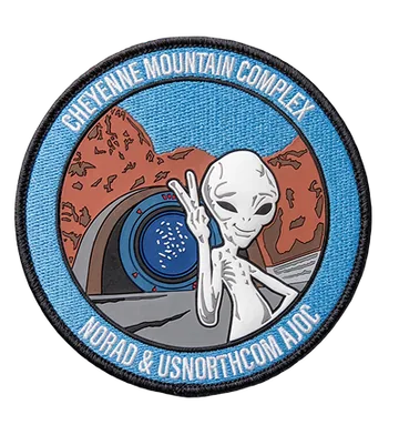 Cheyenne Mountain Complex Alien patch