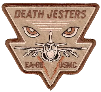 Death Jesters — Desert Triangle patch