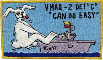 Det-C — "Can Do Easy," USS Midway patch