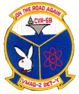 "On the Road Again" — CVN-69 patch
