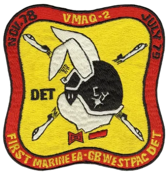 First Marine EA-6B Westpac Det patch