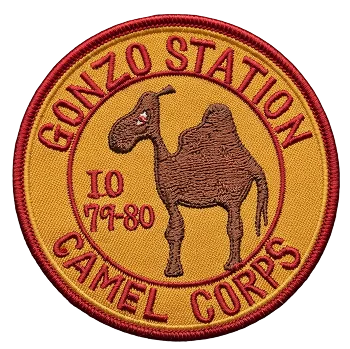 Gonzo Station Camel Corps patch