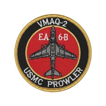 USMC Prowler — Red & Gold patch