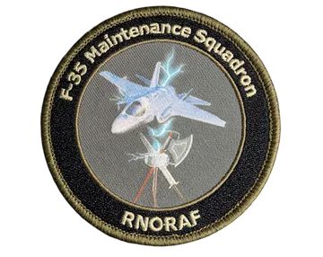 RNoAF F-35 Maintenance Squadron patch