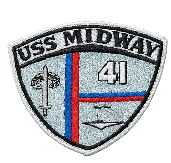 USS Midway (CV-41) patch