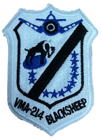 VMA-214 Black Sheep patch