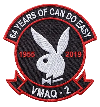 VMAQ-2 "Playboys" — 64 Years of Can Do Easy patch