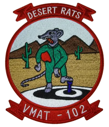 VMAT-102 Desert Rats patch