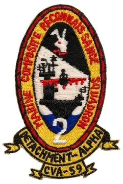 Det-Alpha — USS Forrestal (CVA-59) patch